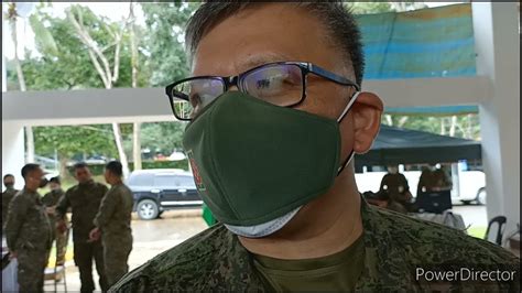 MGen. Edgardo Y. De Leon, new Commanding General, 8ID, .